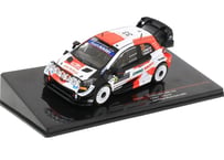 ixo models 1/43 (RAM782) Toyota  Yaris WRC #33  Rally MonteCarlo  2021 E. EVANS / S. MARTIN　ライトポッド付