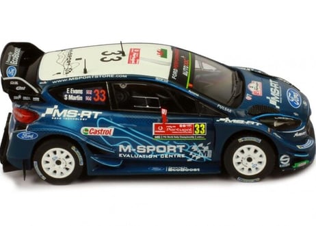 ixo models 1/43 (RAM715) Ford Fiesta WRC Rally Portugal 2019 #33