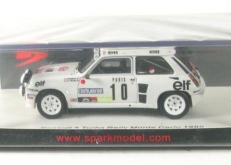 Spark 1/43 (S5561) Renault 5 Turbo #10 Rally MonteCarlo 1985