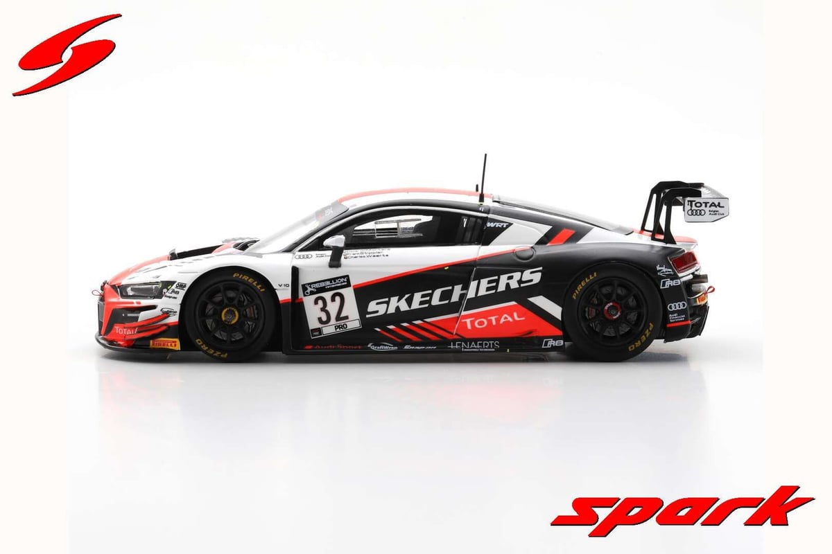 Spark 1/43 (SB412）Audi R8 LMS GT3 #32 Belgian A...