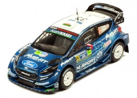 ixo models  1/43 ( RAM710) FORD FIESTA WRC #33 Rally MEXICO 2019 E.Evans