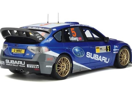 Otto mobile 1/18 (OT365) SUBARU Impreza WRC 2008 # 3 <Blue>