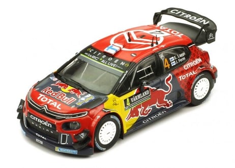 ixo models 1/43 (RAM705) Citroen C3 WRC #4 Rally Sweden 2019