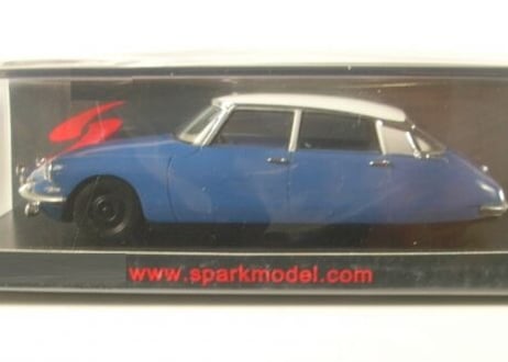 Spark 1/43 (S5533) Citroen DS19 #195 5TH MONTE CARLO RALLY 1963