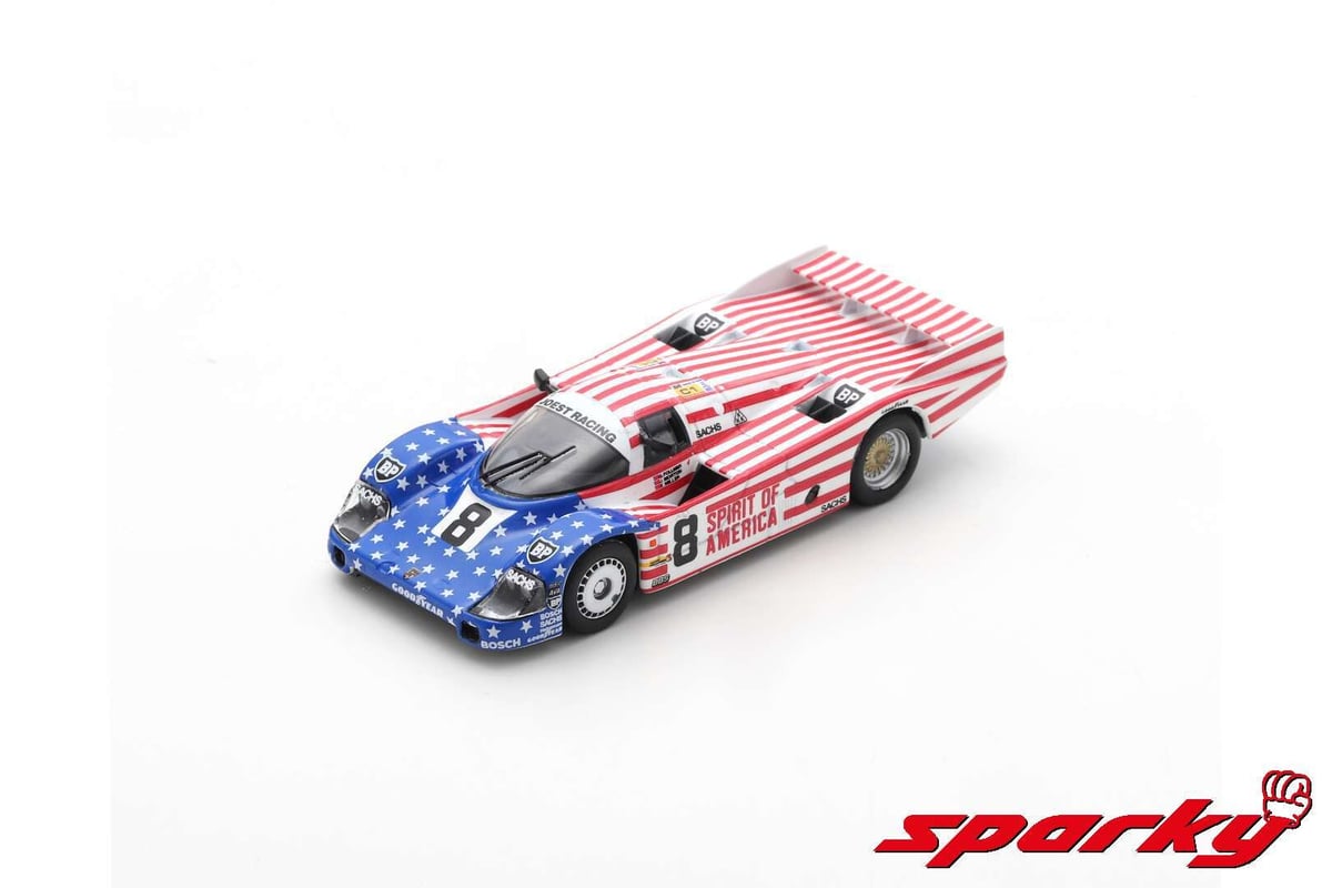 Sparky 1/64 (Y176) PORSCHE 956 #8 24h Le Mans 1