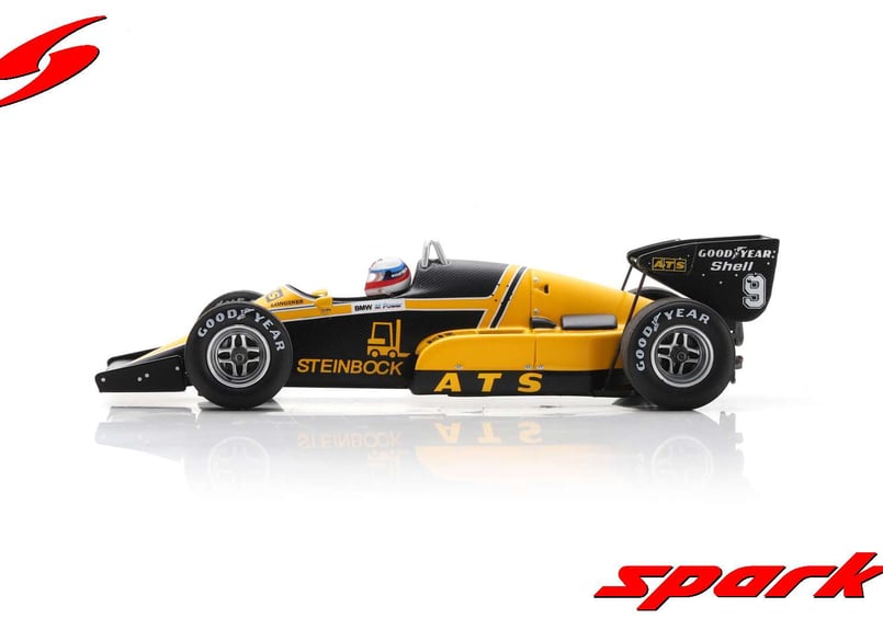 Spark 1/43 (S3922) ATS D6 #9 European GP 1983 M