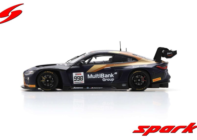 Spark 1/43 (SB734) BMW M4 GT3 #998 ROWE Racing