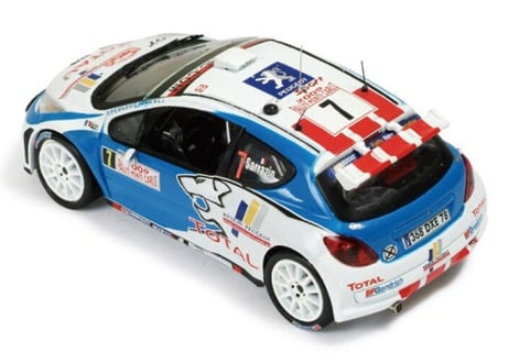 ixo models 1/43 (RAM364) Peugeot 207 S2000 #7 3rd Rally Monte Carlo 2009