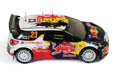 ixo models 1/43 (RAM488) Citroen DS3 WRC #23 Rally Monte Carlo 2012