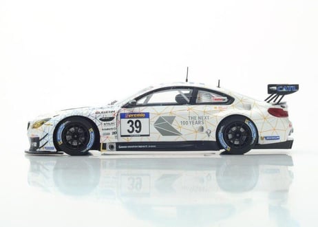 Spark 1/43 (SG371) BMW M6 GT3 #39 Schubert Motorsport 2nd VLN 2016 Round 3