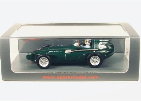 Spark 1/43 (S4871) Vanwall VW57 #6 3rd Belgian GP 1958