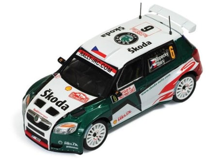 ixo models 1/43 (RAM365) SKODA ファビア S2000 2009年ラリー・モンテカルロ 4位 #6