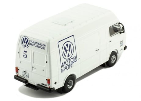 ixo models 1/43 (RAC286) VOLKSWAGEN LT45 LWB Rally Assistance Van "VOLKSWAGEN MOTOR SPORT" White