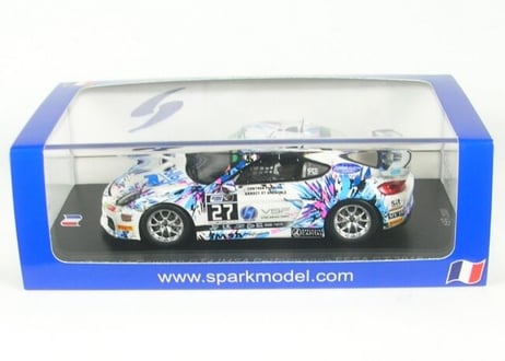 Spark 1/43 (SF147) Porsche Cayman GT4 #27 IMSA Performance FFSA GT 2018