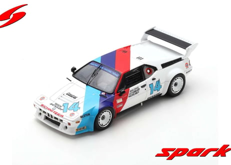 Spark 1/43 (US085) BMW M1 #14 24H DAYTONA 1981