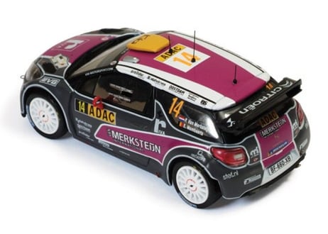 ixo models 1/43 (RAM480) Citroen DS3 WRC #14 Rally Germany 2011