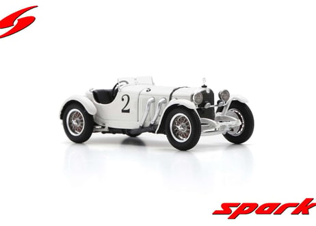 Spark 1/43 (43SPA1931) Mercedes-Benz SSK #2 Winner 24H Spa 1931
