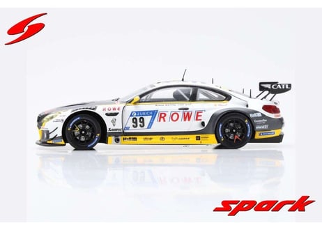 Spark 1/43 (SG423) BMW M6 GT3 #99 ROWE RACING 24H NURBURGRING 2018