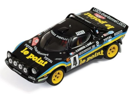 ixo models 1/43 (RAC210) Lancia Stratos HF #4 Rally Monte Carlo 1981