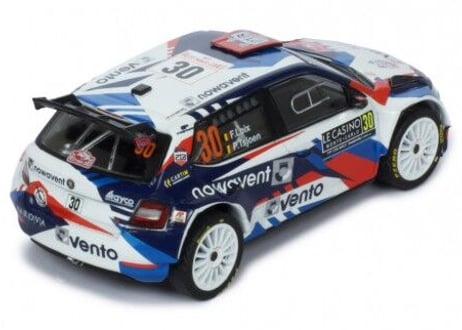 ixo models 1/43 (RAM841) Skoda Fabia Rally2 Evo #30 Rallye Monte-Carlo 2022