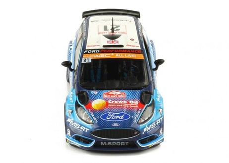 ixo models 1/43 (RAM702) Ford Fiesta R5 Rally Monte Carlo 2019 #21