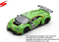 Spark 1/43 (SB287) LAMBORGHINI HURACAN GT3 #63 GRT GRASSER RACING TEAM 24H SPA 2016
