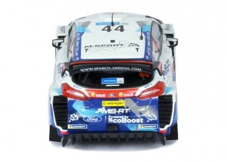 ixo models 1/43 (RAM760LQ) FORD FIESTA WRC #44 RALLY ESTONIA 2020