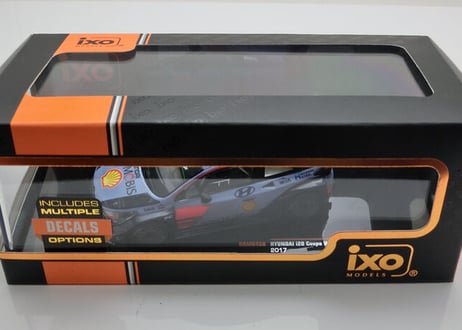 ixo models 1/43 (RAM645B) Hyundai I20 Coupe WRC #4 #5 Rallye Spain 2017　（デカール付）