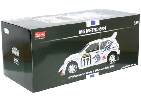Sun Star 1/18 (5535) MG Metro 6R4 #17 1000 Lakes Rally 1986
