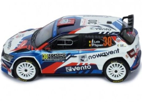 ixo models 1/43 (RAM841) Skoda Fabia Rally2 Evo #30 Rallye Monte-Carlo 2022