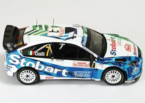 ixo models 1/43 (RAM293) FORD FOCUS WRC #7 Rally Monte Carlo 2008