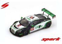 Spark 1/43 (SB082) AUDI R8 LMS ULTRA #22 GTR TEAM PARKER RACING 2nd 24h of SPA 2014