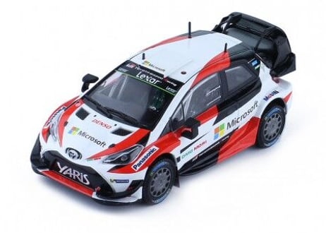 ixo models 1/43  (RAM648) TOYOTA YARIS WRC decals  Rally Sweden 2017