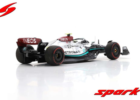Spark 1/43 (S8515) Mercedes-AMG Petronas F1 W13 E Performance #44 Bahrain GP 2022 Lewis Hamilton