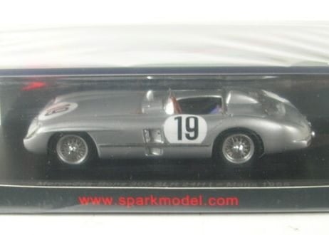 Spark 1/43 (S4733) Mercedes Benz 300 SLR #19 24h LeMans 1955