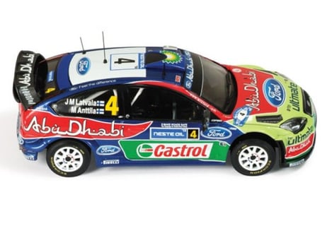 ixo models 1/43 (RAM447)Ford Focus RS WRC 09 #4 Winner Rally Finland 2010