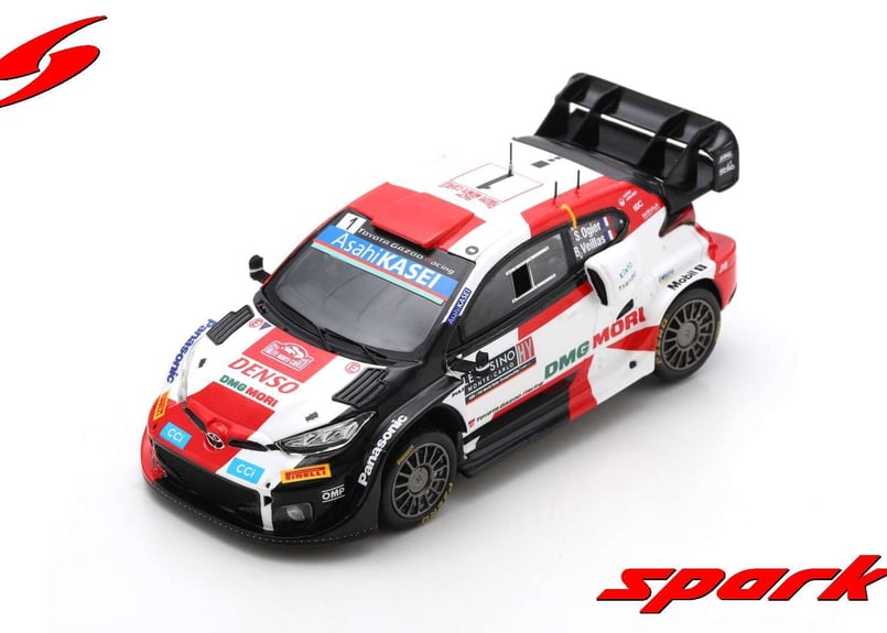 TOYOTA GR Yaris Rally1 1/43 ミニカー GAZOOショッピング TOYOTA GR YARIS Rally1 ＃33 2024（1／43