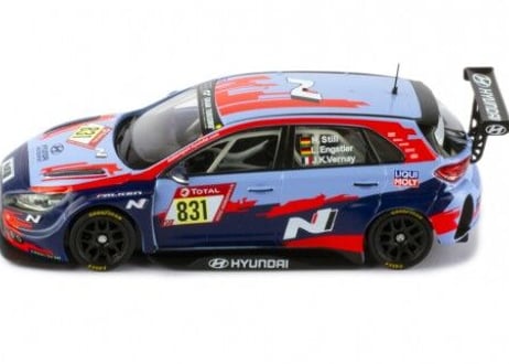 ixo models 1/43 (GTM160) Hyundai i30 N TCR #831 Nurburgring 24H 2021