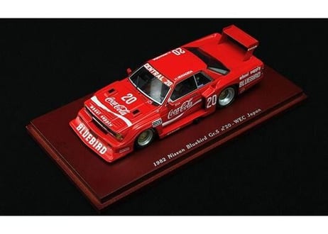 TSM model 1/43 (TSM104314) Nissan Bluebird Group 5 #20 WEC Japan Coca Cola