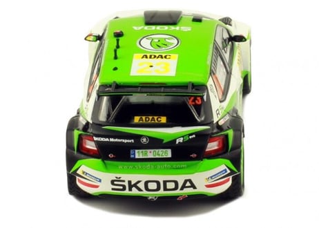 ixo models 1/43 (RAM731) SKODA FABIA R5 EVO #23 RALLY GERMANY 2019