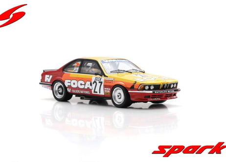 Spark 1/43 (SB652) BMW 635 Csi #27 Waterloo Motor Racing Gitanes 24H Spa 1983