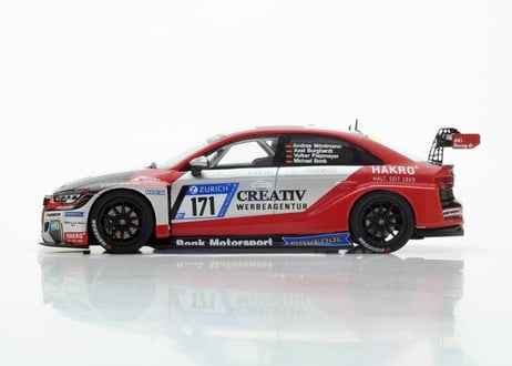 Spark 1/43 (SG304) Audi RS3 LMS #171 Bonk Motorsport 24H Nurburgring 2017
