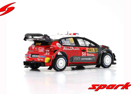 Spark 1/43 (S5973) Citroen C3 WRC #10 Winner Rally Catalunya 2018