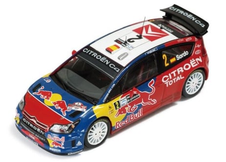 ixo models 1/43 (RAM322) CITROEN C4 WRC #2 (RED BULL) RALLY ARGENTINE 2008