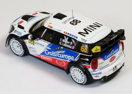 ixo models 1/43 (RAM518) Mini John Cooper Works #68  Rally de France 2012
