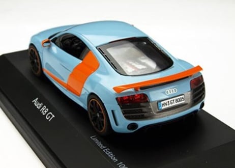 Schuco 1/43 (450722600) Audi R8 GT Gulf Racing