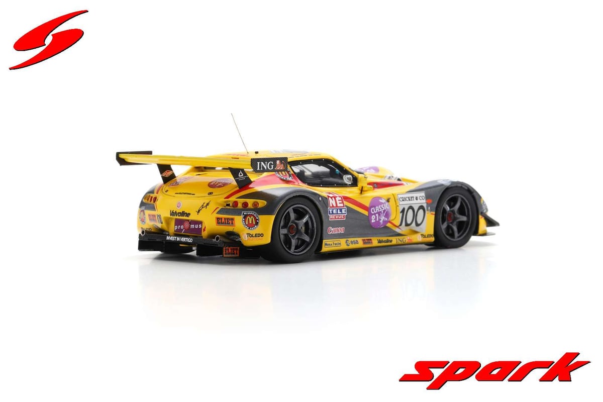 Spark 100SPA18 Gillet Vertigo Streiff Belgian Racing Spa 24hr 2004