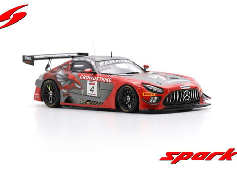 Spark 1/43 (SB723) Mercedes-AMG GT3 #4 CrowdStrike Racing by Riley 24H Spa 2023