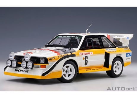 AUTOart 1/18 (88602) Audi Sport Quattro S1 E2 Rally Monte Carlo 1986 #6