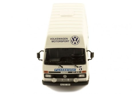ixo models 1/43 (RAC286) VOLKSWAGEN LT45 LWB Rally Assistance Van "VOLKSWAGEN MOTOR SPORT" White